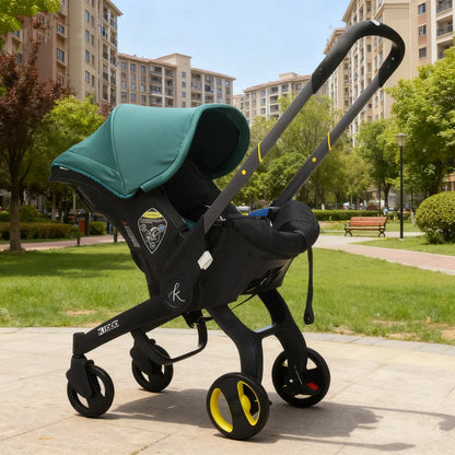 Cărucior 2 în 1 KIDOO – Scaun Auto + Cărucior pentru Nou-Născuți 0-13 kg (0-18 luni)