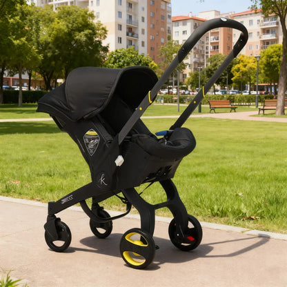 Cărucior 2 în 1 KIDOO – Scaun Auto + Cărucior pentru Nou-Născuți 0-13 kg (0-18 luni)