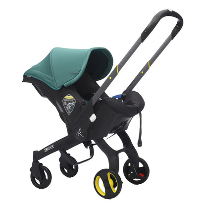 Cărucior 2 în 1 KIDOO – Scaun Auto + Cărucior pentru Nou-Născuți 0-13 kg (0-18 luni)