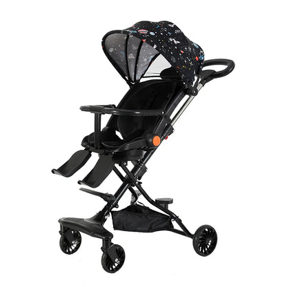 Cărucior Sport Pliabil Reversibil KIDOO KD-2012 – 360°, Compact, Copii 6–36 luni