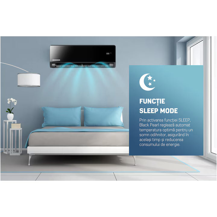 AER CONDITIONAT HEINNER BLACKPEARL HAC-BP18WIFI-BK