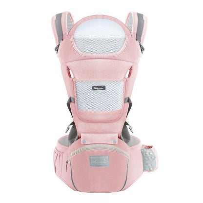 Marsupiu Multifunctional pentru bebelusi cu suport lombar, At Performance, Bumbac, 9 in 1, Varsta 0-36 luni