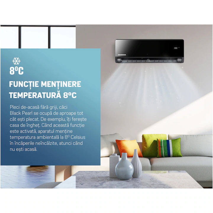 AER CONDITIONAT HEINNER BLACKPEARL HAC-BP18WIFI-BK