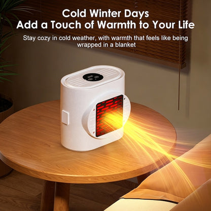 Uscător de Haine Portabil 3 în 1 – 600W, Aer Cald 360°, Temporizator 480 min, Telecomandă