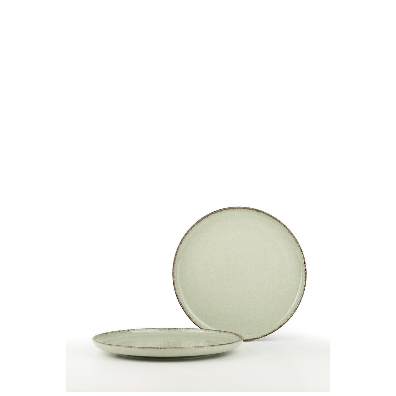 Serviciu de masă Moderna, 18 piese, verde