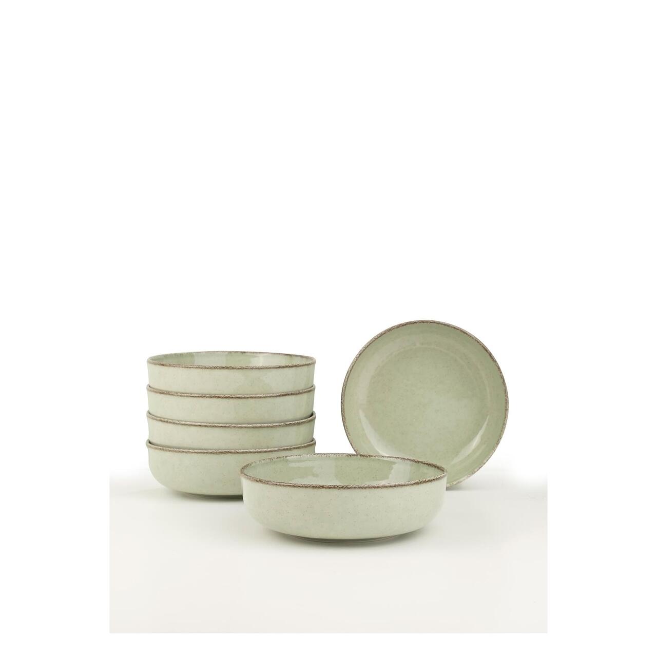 Serviciu de masă Moderna, 18 piese, verde