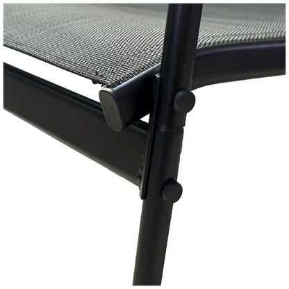 Set Mobilier Grădină AT PERFORMANCE® 4 Piese – Canapea, 2 Fotolii, Măsuță, Cadru Metalic