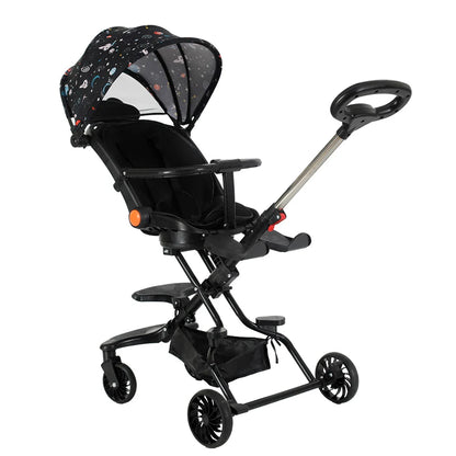 Cărucior Sport Pliabil Reversibil KIDOO KD-2012 – 360°, Compact, Copii 6–36 luni
