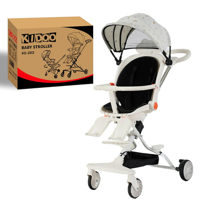 Cărucior Sport Pliabil Reversibil KIDOO KD-2012 – 360°, Compact, Copii 6–36 luni