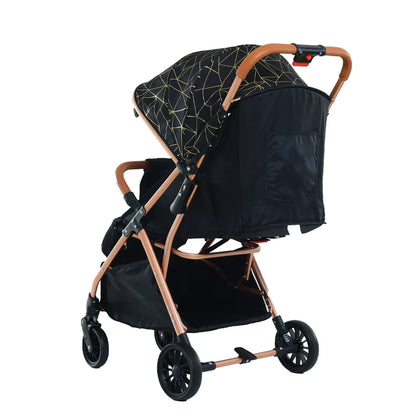 Cărucior pentru copii KIDOO 6607 pliabil, spătar reglabil, copertină mare, 0-36 luni, max. 22 kg